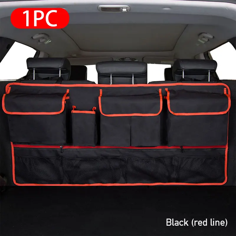 Sacs de rangement suspendus pour coffre de voiture, pochettes de