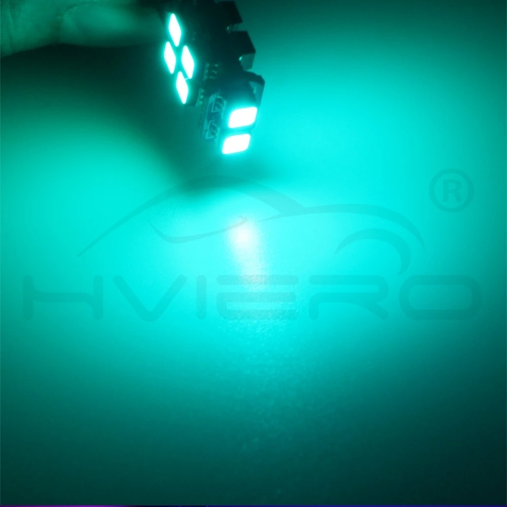 Hviero T10 W5W RF Control RGB Led Reading Light RGB T10 LED 194 168 Car Clearance Light License Plate Light Position Light 12V