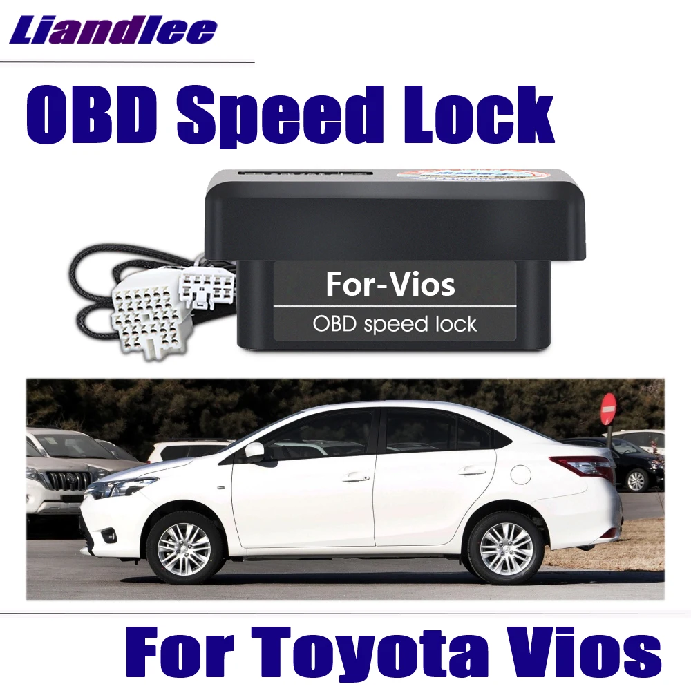 Зеркальный Автоматический складной OBD-замок Liandlee для Toyota Vios 2014/2015/2016/2017