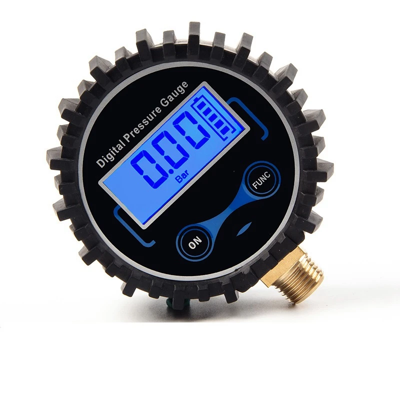 Цифровой дисплей, манометр, многофункциональный манометр, вентиляция, медное соединение, нержавеющая сталь, Воздушная труба