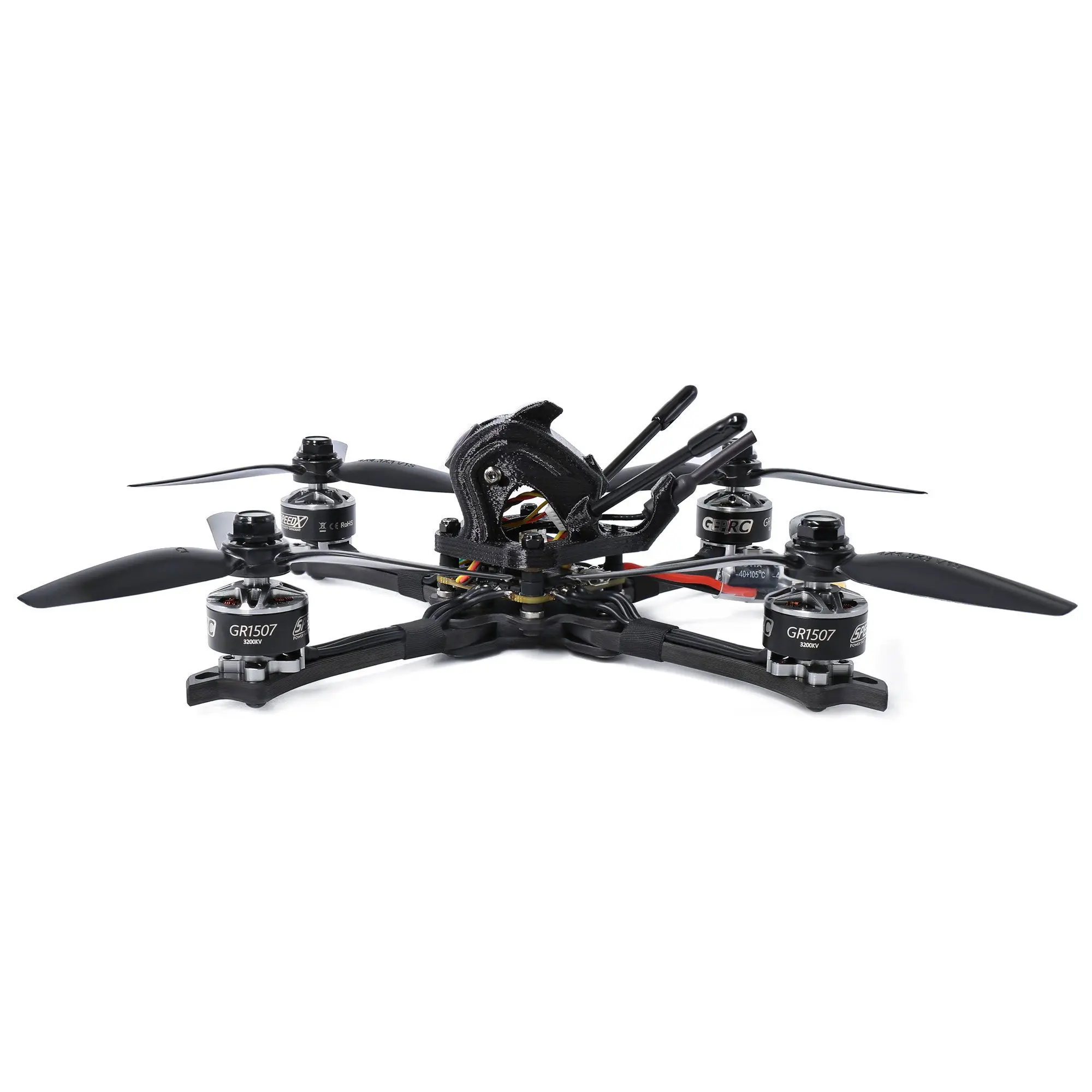 Новый GEPRC Dolphin 4S FPV зубочистка Дрон PNP BNF с Caddx Turbo EOS2 камера 1507 двигатель AIO FC|Детали и