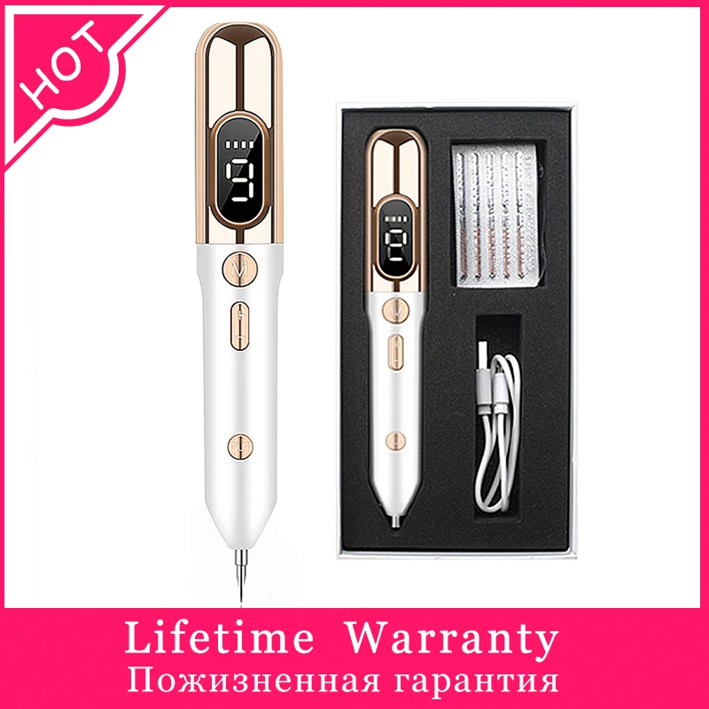

9 Levels Laser Plasma Pen Skin Care Point LCD Pen Mole Removal Dark Spot Skin Freckle Tag Wart Tattoo Removal Tool Beauty Care