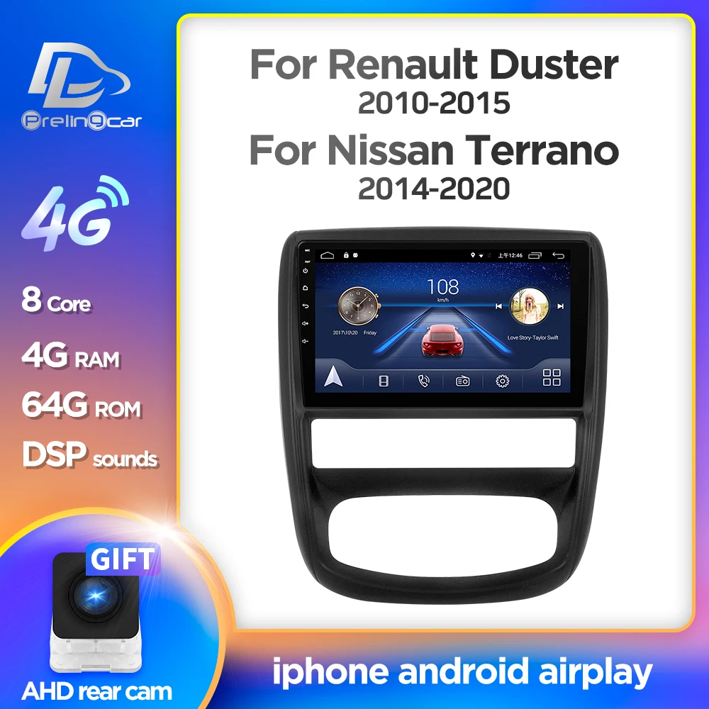 Prelingcar для Renault Duster 2010-2015 Terrano 2014-2020 автомобильный монитор радио мультимедиа видео плеер навигация Android стерео Prelingcar для Renault Duster 2010-2015 Terrano 2014-2020 автомобильный монитор радио мультимедиа видео плеер навигация Android стерео