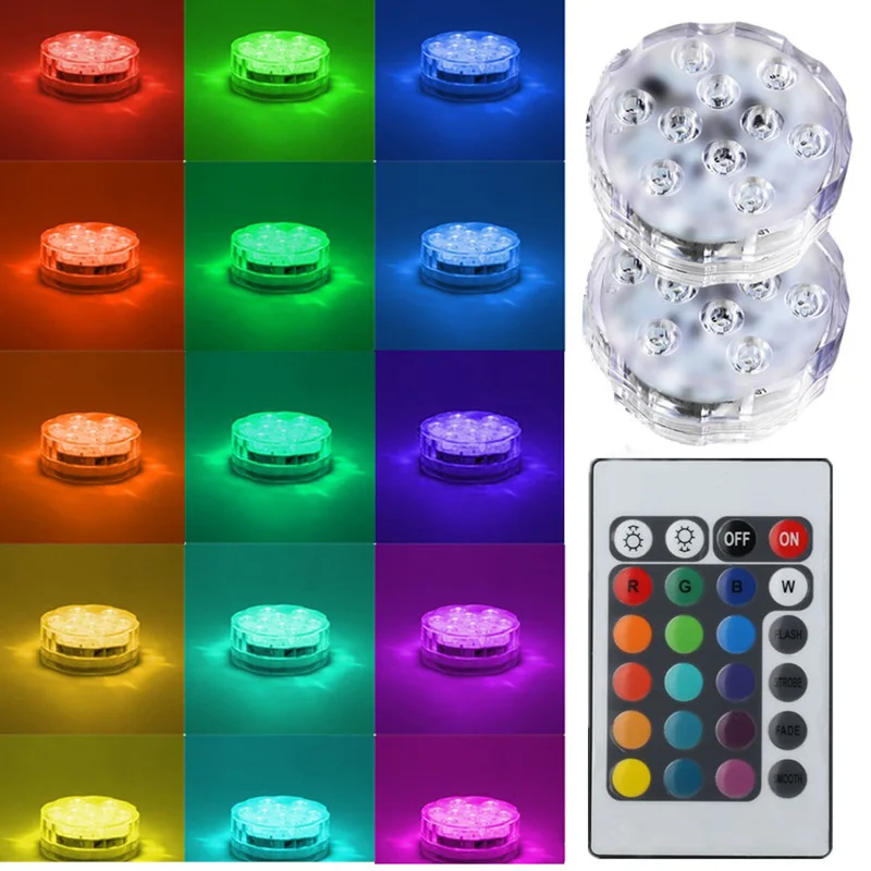 

For Fish Tank Submarine Radiation Low Consumption LED Light Pool Lamp Waterproof