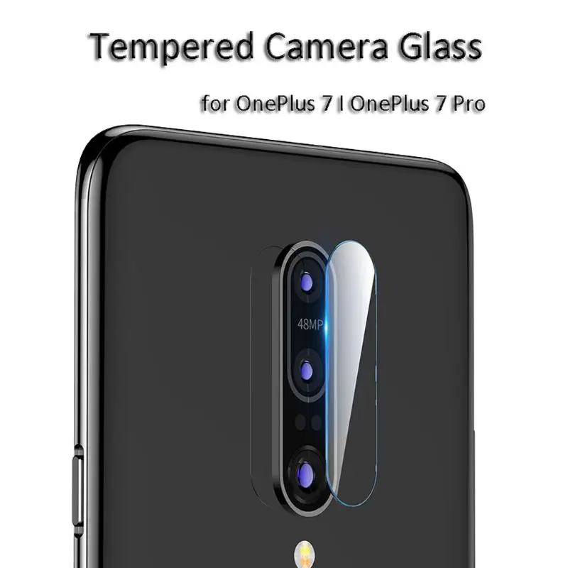 

Camera Lens Tempered Glass 2.5D Screen Protector For One Plus 7 Pro Glass Tempered Camera Glass Protective Back Lens Film