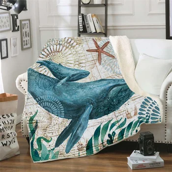 

Household Double-Sided Thickening Super Soft Throw Blanket With HD Printed Pattern For Kids Adults All Season Blanket Dropship