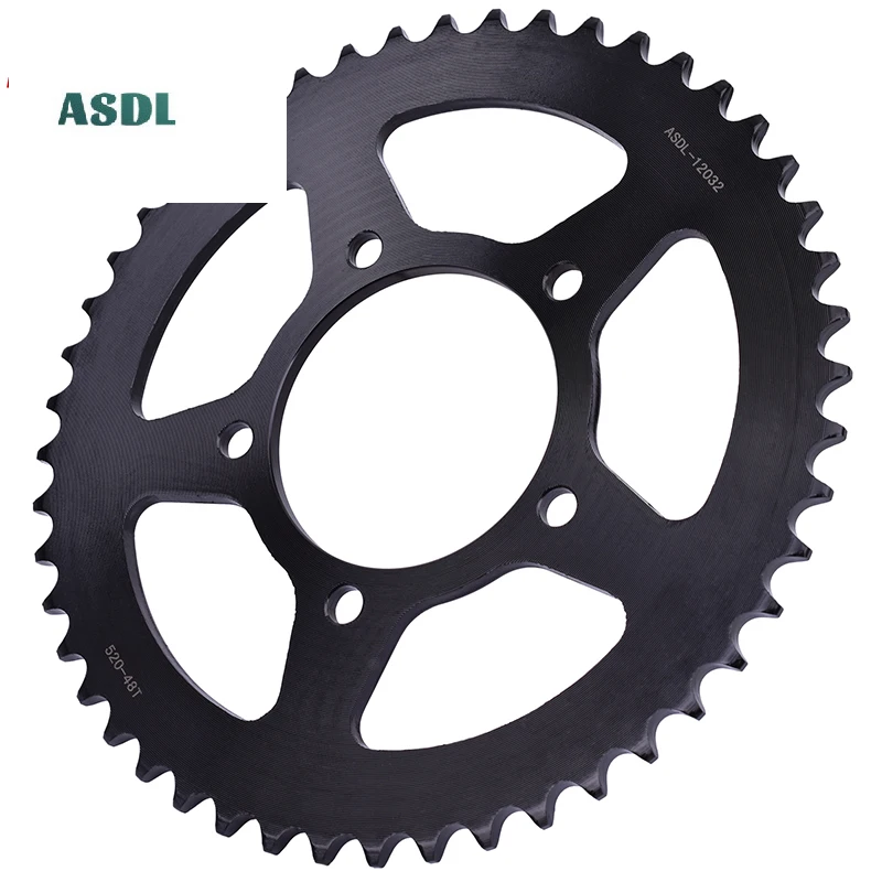 

520 - 48T 48 Tooth Motor Part Rear Sprocket Gear For Suzuki GW250 Inazuma GW250F GW250Z GW 250 SFV650 SFV650A Gladius SFV 650