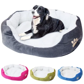 

Hot Super Soft Winter Warm Sleeping Pet Dog Bed Plush Warm Sleeping Couch Pets Mat with Removable Cover for Dogs Cats D6