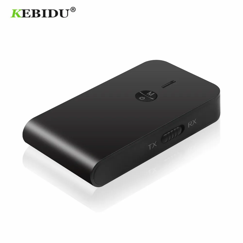 KEBIDU Bluetooth 5,0 передатчик приемник BT-6 Беспроводной адаптер Поддержка Hands-free для ТВ наушников ПК аудио динамик