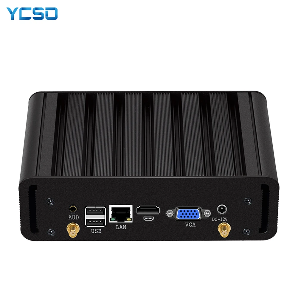 Мини ПК Intel Core i7 i5 4200U i3 2955U Windows 10 7 Linux VGA HDMI 8xusb микро безвентиляторный мини