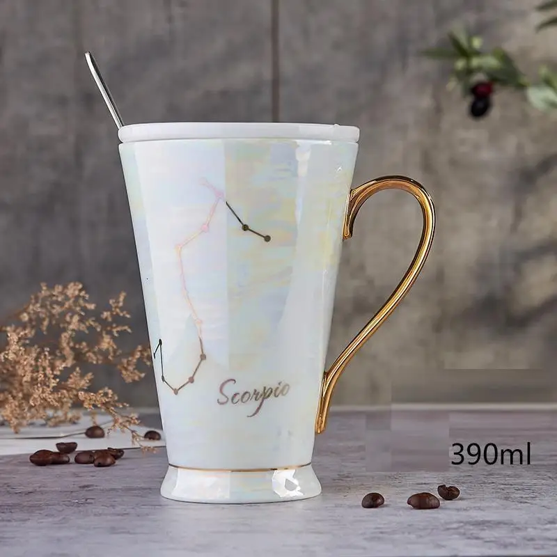 Criativa Kupa Bardak путешествия таза Para чай Tasse кафе Tazze Colazione посуда для напитков Творческий кофе керамика Caneca Новинка кружка чашка - Цвет: Number 18