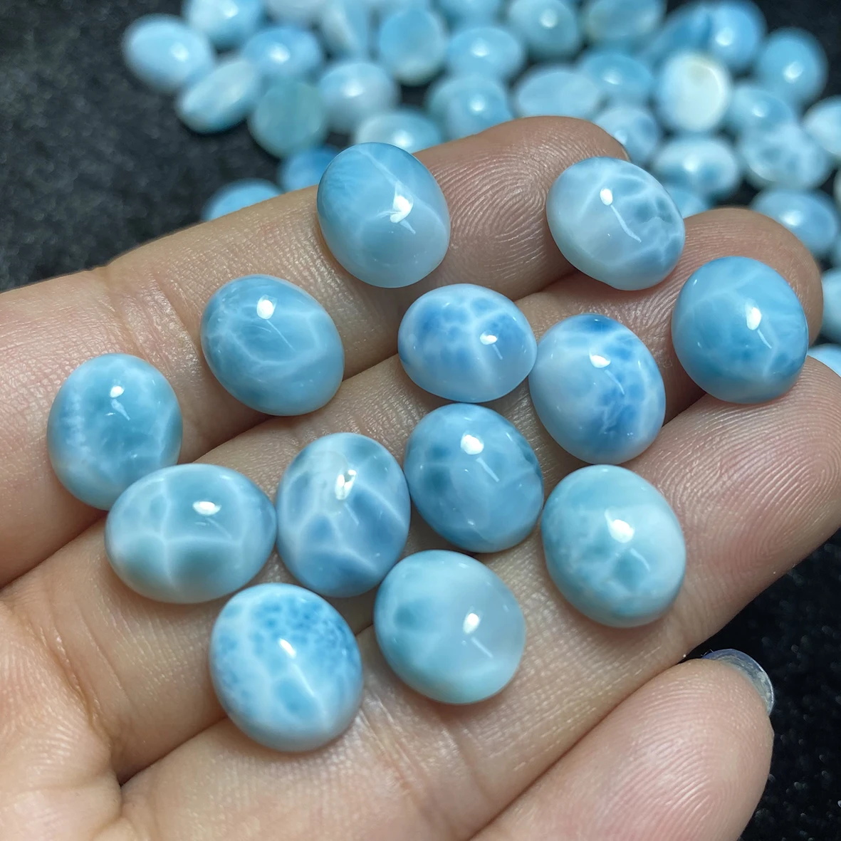 

Благородный и элегантный 9*11 мм 4,40ct Овальный цвет океана