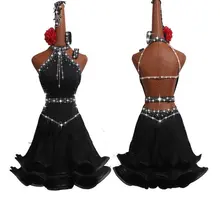 Cheap new sexy Latin dance costumes new performance customize latin dance competition dresses woman Cheap new sexy Latin dance costumes new performance customize latin dance competition dresses woman
