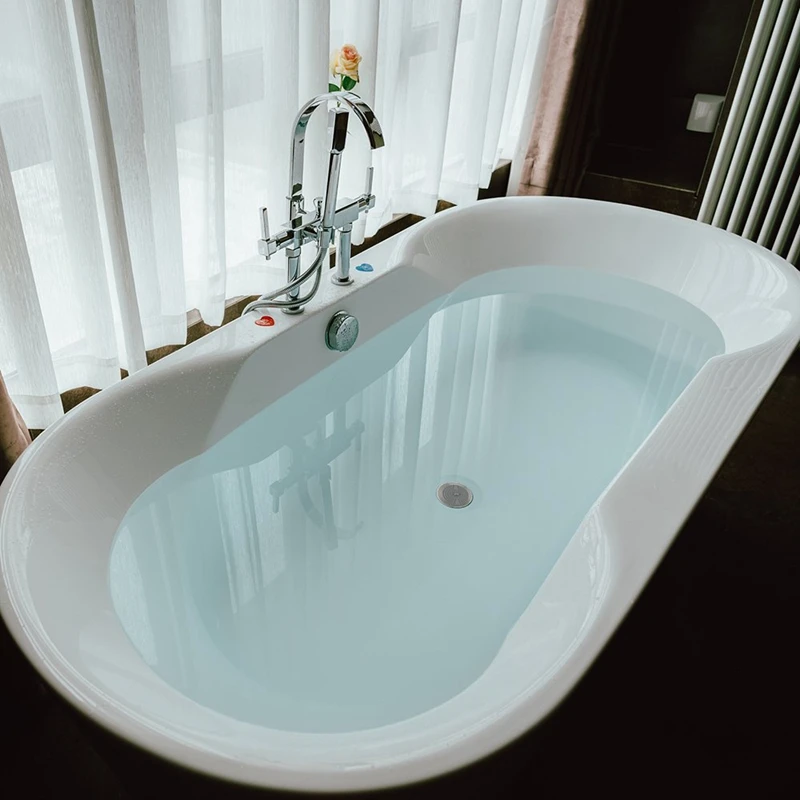 2 шт пробка для ванной, 6 дюймов Большая Силиконовая пробка для ванной, плоская всасывающая Сливная крышка, пробка для ванной, кухни, ванные комнаты a