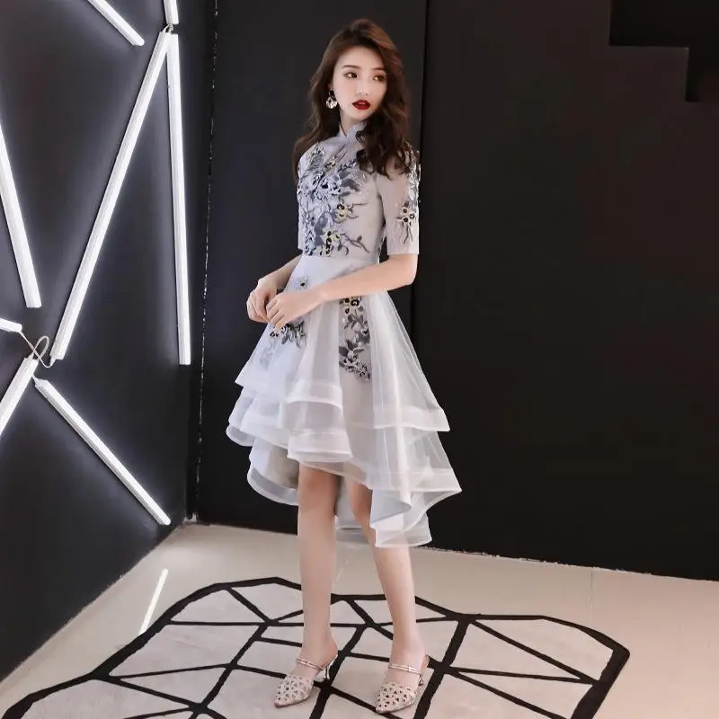 Сексуальное платье в китайском стиле; женские тонкие вечерние Длинные Cheongsam; свадебное платье; роскошное свадебное платье; Qipao; модная одежда; Vestido - Цвет: Style - 3