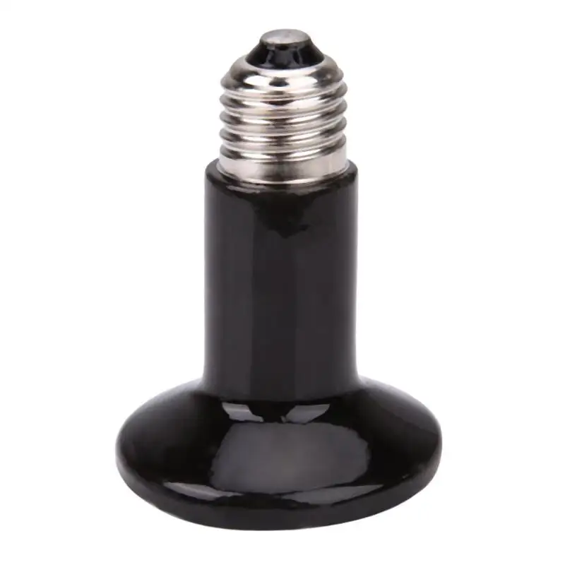 

220V Heating Light Bulb Mini Infrared Ceramic Emitter Heat Lamp Bulb for Reptile Pet Brooder chocadeira ceramic heater