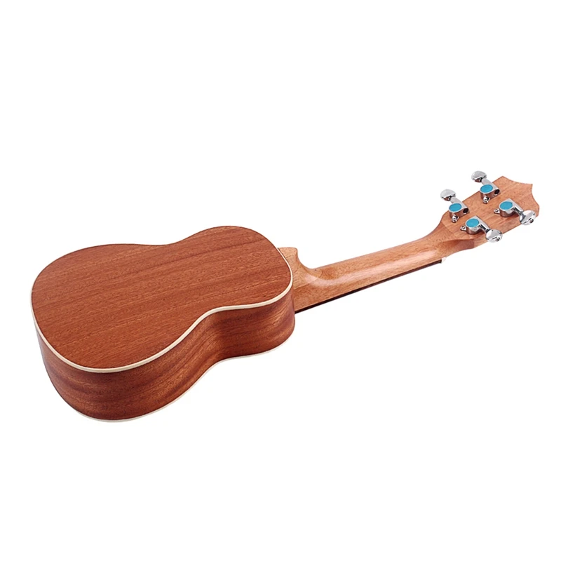 21 дюймов Ukelele Гавайская гитара из Сапеле Aquila палисандр гриф мост сопрано струнный инструмент 4 струны