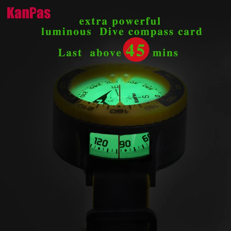 Other Outdoors KANPAS Scuba diving compass / Dive compass / Compass sea navigation / Blue