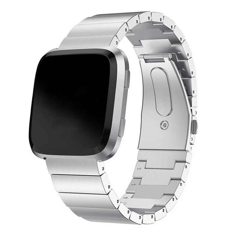 Для Fitbit Versa браслет на запястье умные аксессуары из нержавеющей стали сменный