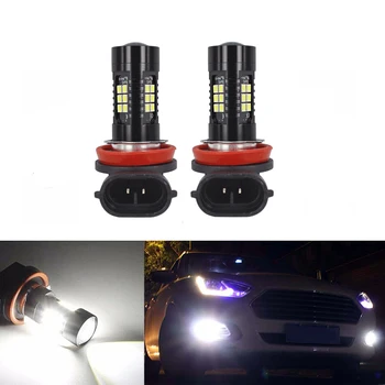 

2x Extremely Bright H8 H11 LED Fog Light Bulb DRL Lamp For FORD MONDEO MK3 MK4 C-MAX S-MAX FOCUS 01+ FUSION