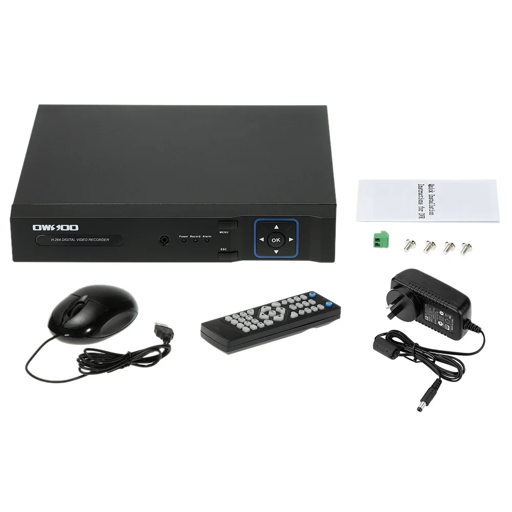 8CH Onvif 1080P NVR AHD DVR 5в1 CCTV видео регистратор системы наблюдения движения обнаружения P2P сети для безопасного ношения телефона управления