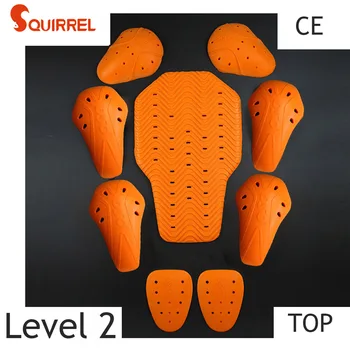 

CE certification DSO Level 2 motorcycle jacket insert Armor built-in Anti impact enhanced body guard similar with d3o armor