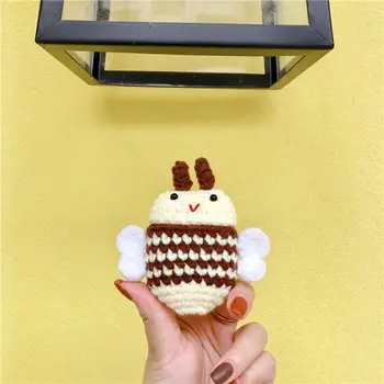 

Suitable for AirPods case woven cute animal bee cover wireless earphone cover