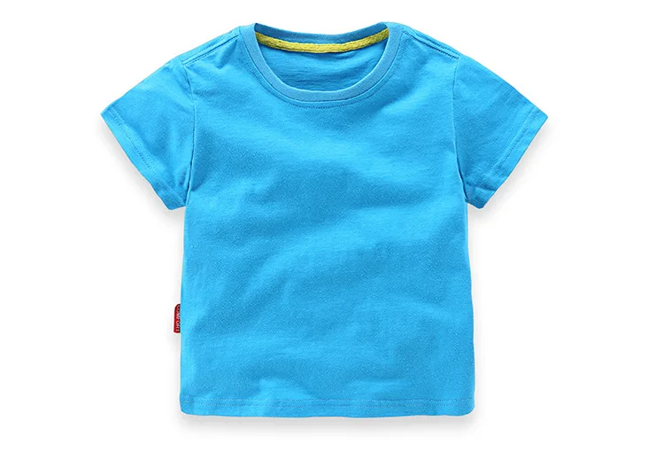 Детская футболка для девочек, летние хлопковые топы для маленьких мальчиков, футболки для малышей, одежда, детская одежда, футболки, летние футболки с короткими рукавами для детей 2-8 лет