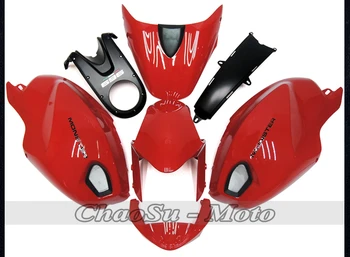 

Red Black colour Fairing kit Complete cover ABS Injection molding Frame For DUCATI Monster 696 795 796 1100