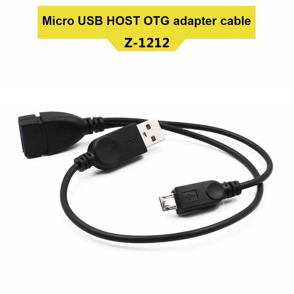 Micro USB 2,0 хост-кабель OTG USB Мужской Micro Мужской Для телефона планшета ПК внешний U диск ридер ING-SHIPPING