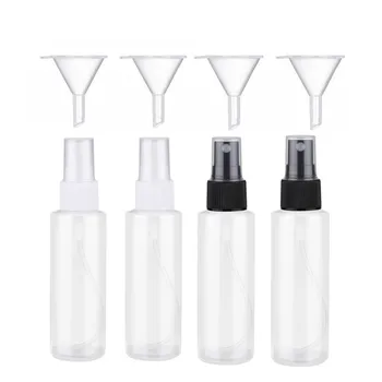 

Spray Bottles 4PCS with Fine Mist Sprayer Reusable Plastic Bottles for Travel Hydration Small Watering Can Convenient Tools #25