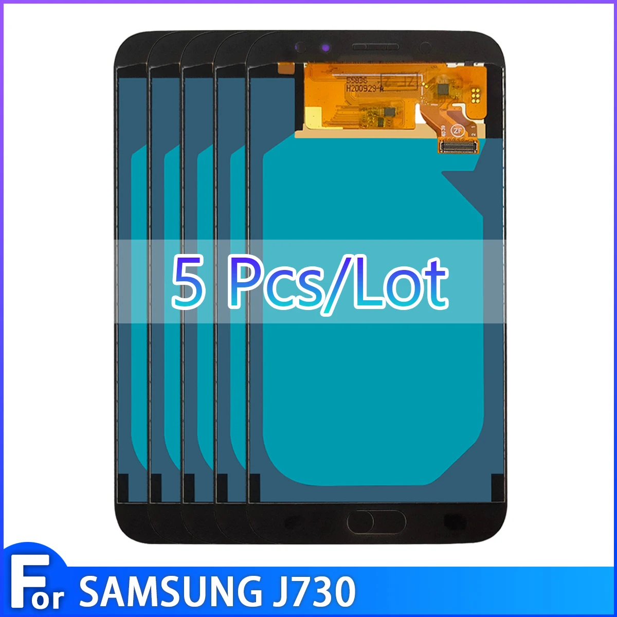 5 шт./AMOLED для Samsung Galaxy J730 LCD J730F J7 Pro 2017 ЖК-дисплей сенсорный экран замена 100% тест |