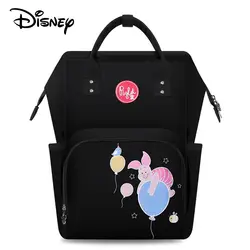 Disney сумка для подгузников, мам сумка большой емкости Мумия сумка, водонепроницаемый рюкзак для ухода за ребенком дорожная Сумка