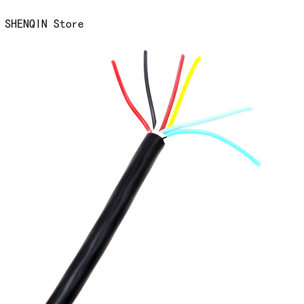 22 AWG 0.3MM2 RVV 2/3/4/5/6/7/8/10/12/14/16/18 жилы контакты медный провод проводник Электрический