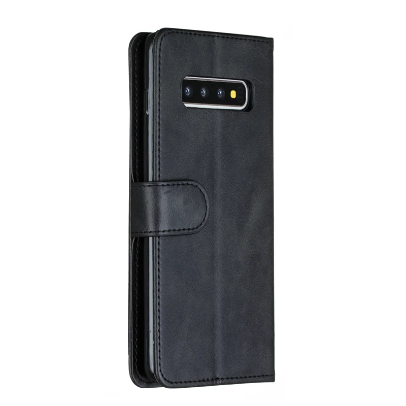 Модный чехол-бумажник из искусственной кожи на магните на молнии для samsung Galaxy S10 S9 S8 Plus S7edge, чехол с несколькими отделениями для карт и ремешком