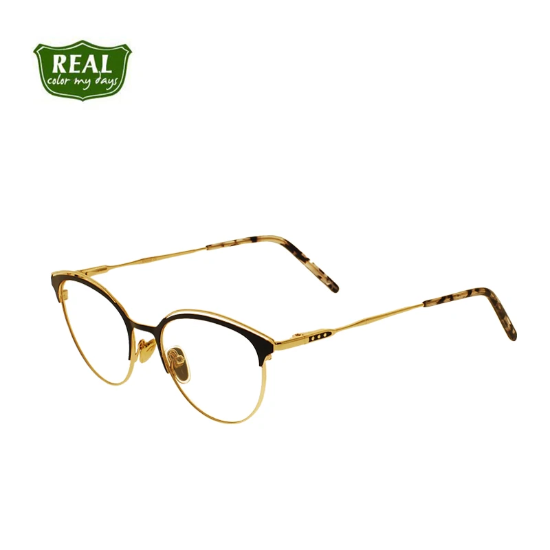 

New Style Metal Cat Eye Glasses Frames Female Optical Eyewear