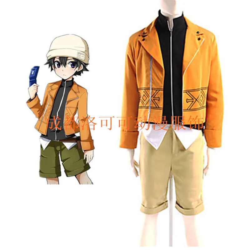 Uniforme de Anime Cosplay Juego Fiesta de Navidad de Halloween Uniforme Verde Capa Y Tops Pantalones Cinturón,Clothing suit-3X-Large 