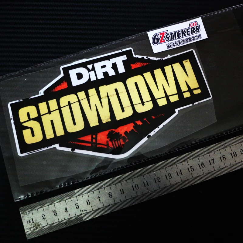 DIRT 3 Кен Блок Дрифт showdwn модифицированный автомобиль светоотражающие водостойкие