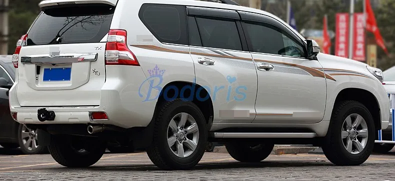 Для Toyota Land Cruiser Prado FJ150 хром полоска двери багажного отделения отделка стайлинга автомобилей Prado Аксессуары