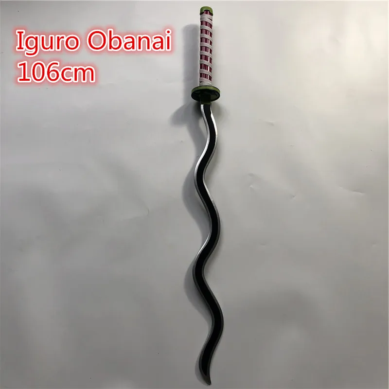 

Demon Slayer Kimetsu no Yaiba Iguro Obanai Cosplay Sword Kimetsu No Yaiba Iguro Obanai Cosplay Costum sword Prop 106cm