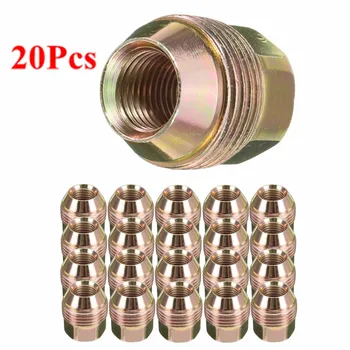 

4/10/20 PCS 7/8 Inch Open End Lugs Nuts For M14x1.5 For Chevrolet For GMC For Cadillac Escalade 1500 K1500 C2500 K2500 2000