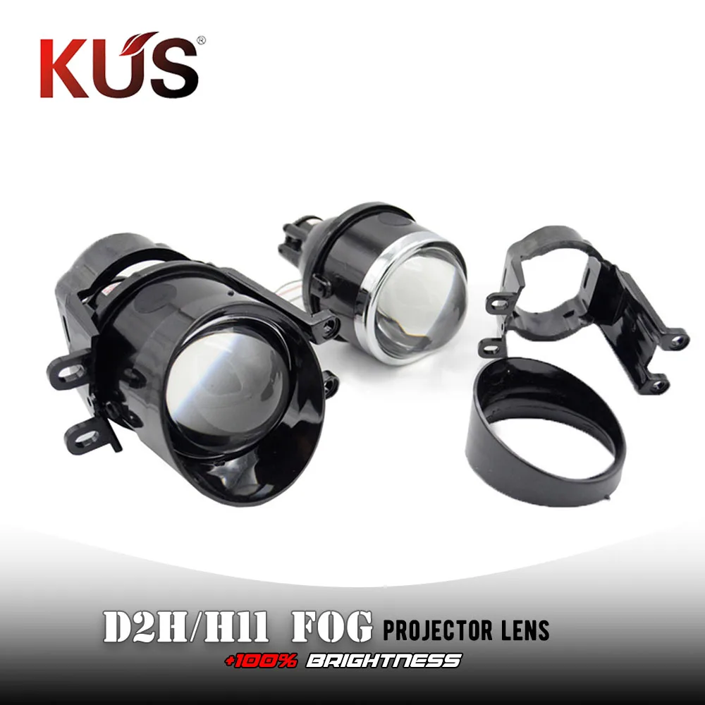 3 0 дюйма HID линзы проектора Bi Xenon D2H /H11 противотуманный светильник для Toyota Corolla Camry
