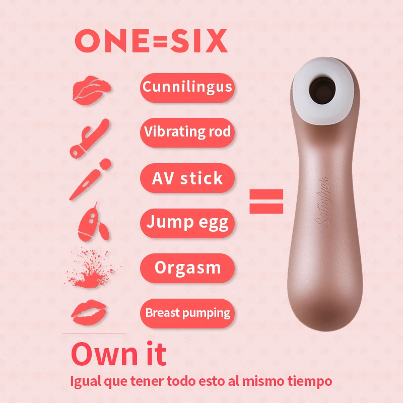 Satisfyer Pro 2+ Clitoris Sucking Vibrator for woman g-spot Clitoris stimulator Silicone nipple sucker Adult Sex Toys 6