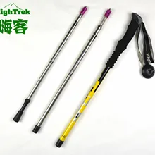 [Европейский большой бренд бизнес] Hi off hightrek трехсекционная прямая ручка 7075 Алюминиевый сплав альпеншток