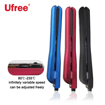 

Ufree 2 in 1 Adjustable temperature Fast Warm-up Magic Hair Curler hair Irons PTC Ceramic Heating Plate Hair Straightener
