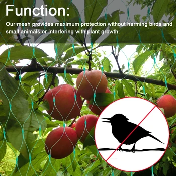 

Anti Bird Netting Deer fence Garden fence and Crops Protective Fencing Mesh Anti Bird Deer Cat Dog Chicken Net