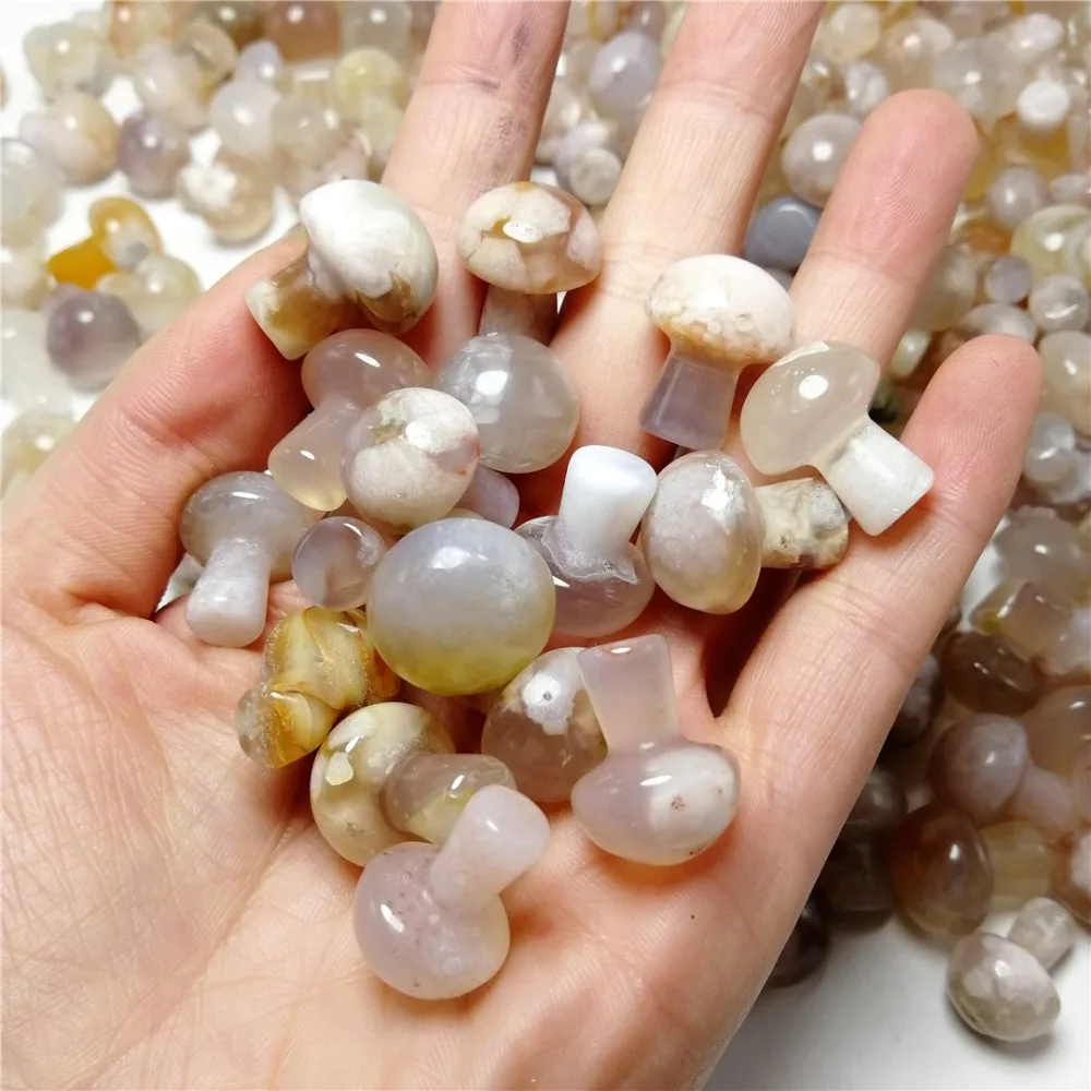 Art & Collectibles Art Dolls 5pc Natural Grey Agate Quartz Mini ...