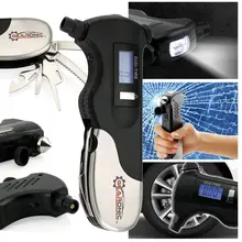 ONEWELL многофункциональный автомобильный оконный выключатель ремень безопасности резак детектор Автомобильный цифровой датчик давления в шинах фонарик