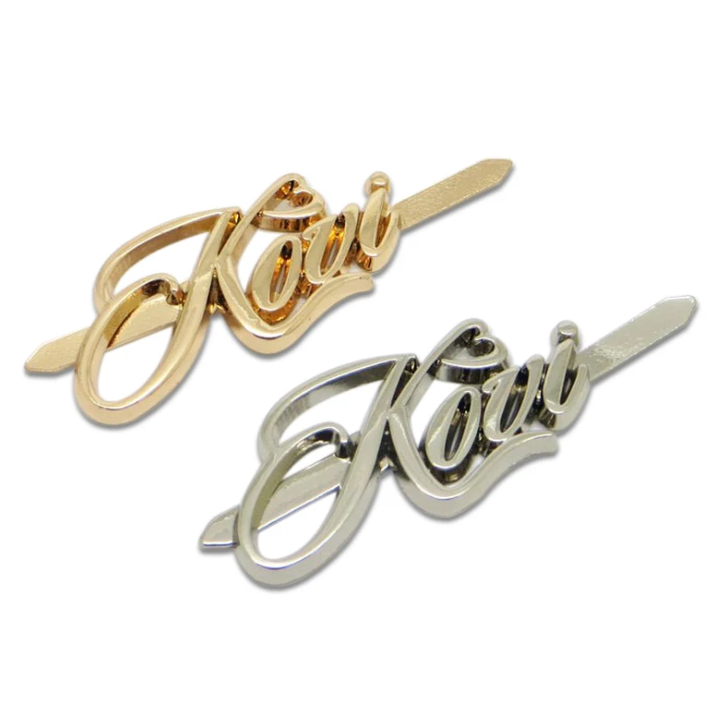 Metal Brand Labels for For Constation Name Tags Hand Made Metal Letters Label For Luggage