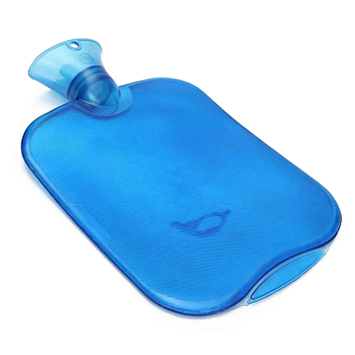 2000ml Hot Water Bottle Bag PVC Rubber Hot Water Bottles Winter Portable Hand Warmer Feet Hot Water Storage Bags Color Random